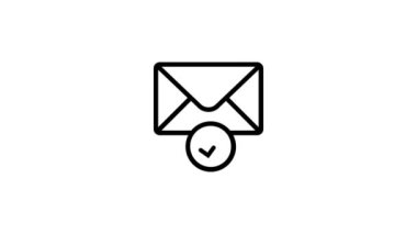 zarf simgesi tasarım şablon ikonu