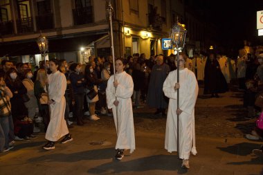 Braga, Porto Riko, 15 Nisan 2022. Portekiz, Braga 'da Kutsal Cuma Geçit Töreni.