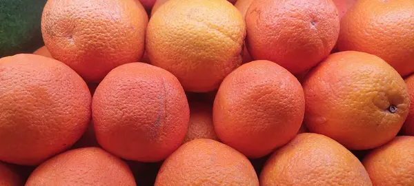 Fresh Orange Texture Background Market — Stock Photo, Image