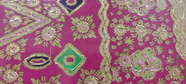 Batik Pattern Texture Background — Stock Photo, Image
