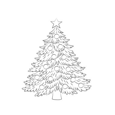 Noel Ağacı Özeti Çizimi.