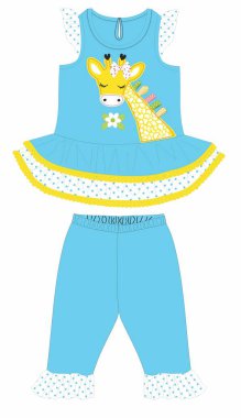 Bebekli bebek kıyafetleri.