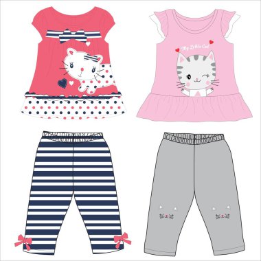 Çocuklar için bebek kıyafetleri..