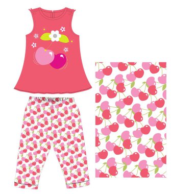 Kızlar ve kızlar için bebek kıyafetleri.