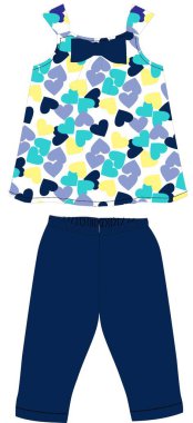 Erkek çocuk kıyafetleri beyaz arka planda izole edilmiş.