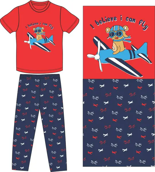 Kusursuz desen, sevimli çocukların olduğu vektör duvar kağıdı, erkek, kız, erkek, erkek, erkek, pijama ve oyuncak..