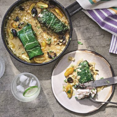 Limonlu ve zeytinli Sıkıştırılmış Balık