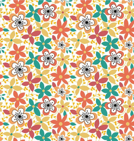 Kusursuz çiçek desenleri, tekrarlayan desenler tasarım, kumaş sanatı.