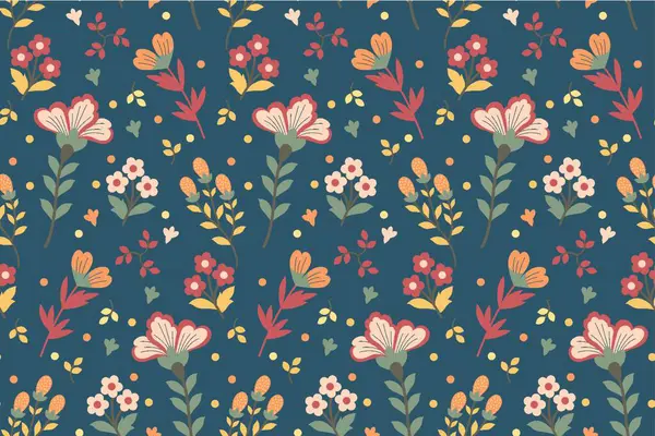 Kusursuz çiçek desenleri, tekrarlayan desenler tasarım, kumaş sanatı.