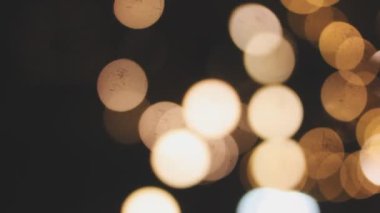 Renkli ışığın soyut bokeh arka planı