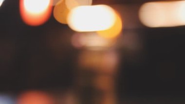Işıkların bulanık arkaplanı