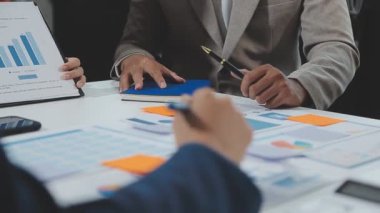 İş adamları toplantısı, takım çalışması, yatırımcı, çalışma, ofis