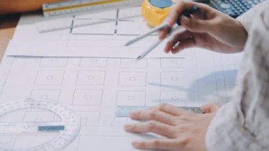 planda mimar çizimi