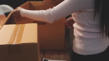 Kadın el çantası kutusu