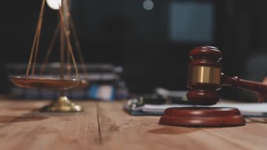 Adalet hukuku ve adalet kavramı imajı.