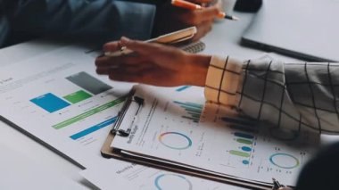 İş ekibi toplantısı ve planlama iş ve planlama.