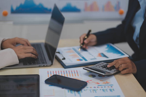 Business Documents, Auditor businesswoman checking searching document legal prepare paperwork or report for analysis TAX time,accountant Documents data contract partner deal in workplace office