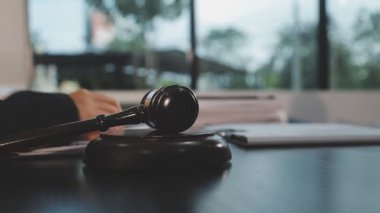 Hukuk ve avukat kavramı.