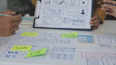 Arayüz ve arayüz ile çalışan tasarımcı