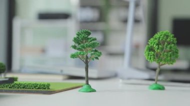 Ağacın minyatür modeli