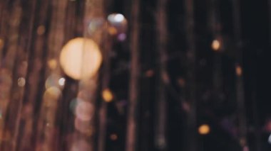 Bulanık renkli bokeh ışıklarının soyut arkaplanı