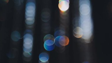 soyut bokeh ışıkları arkaplanı