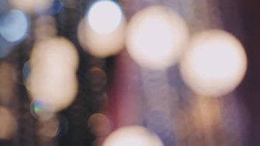 Bokeh 'in soyut arkaplanı