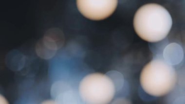 Bokeh ışıkları ile soyut arkaplan