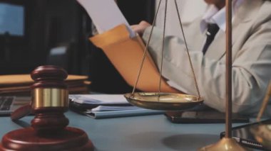 Yargıç tokmağı, adalet, hukuk hukuku kavramı.