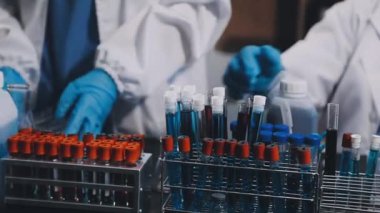 Tıbbi malzemeler. Laboratuvarda. laboratuvar.