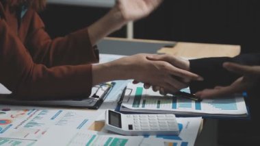 Ofiste çalışan iş ekibi..