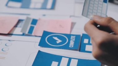Ofiste çalışan iş adamları. iş kavramı