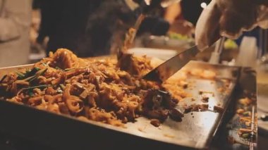 Lezzetli yemekler, seçici odaklanma.