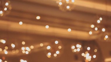 soyut bulanık arkaplan ve noel ışıkları