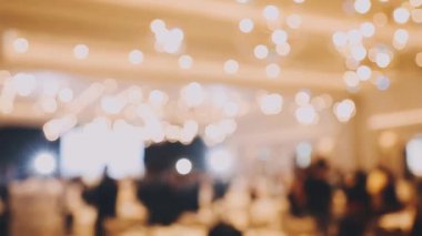 Restoranın soyut bulanıklığı ve kahve partisi geçmişi