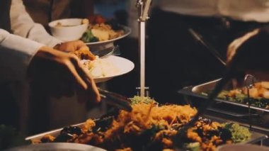 Lezzetli ve sağlıklı yiyecekler, seçici odaklanma