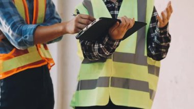 Mühendis ve mimar kavramı.