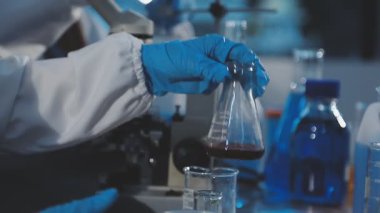 Kimyasal laboratuvar ekipmanları. kimyasal ekipman.