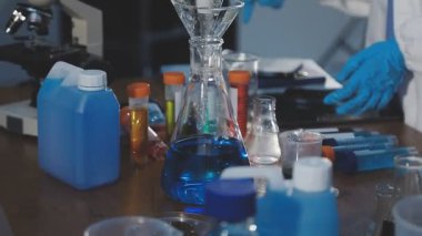 Laboratuar donanımları yakın çekim