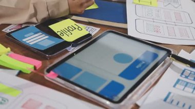 Ofiste çalışan iş ekibi.