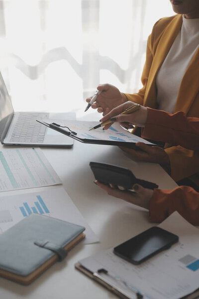 business people working with documents