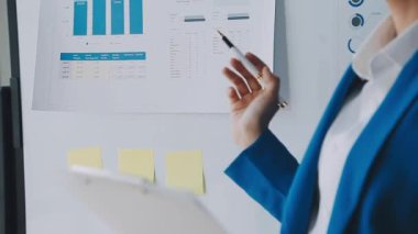 Ofiste iş ekibi toplantısı.