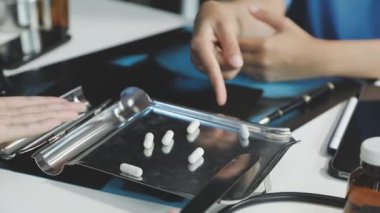 Diş tedavisinin yapılma süreci.