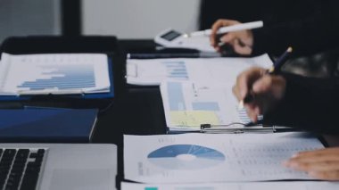 Ofiste çalışan iş ekibi, iş konsepti