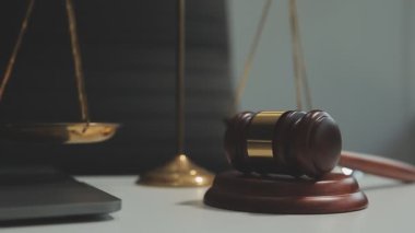 Hukuk kavramı. adalet sembolleri