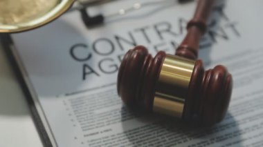 Yasal konsept. Avukatın yasal formu..