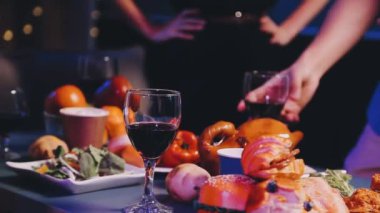 Lezzetli yemekler, seçici odaklanma.