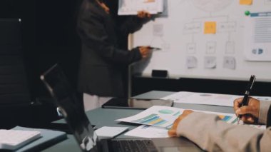 İş adamları toplantısı, takım çalışması beyin fırtınası.