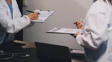 Doktor ekibi hastanede..