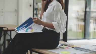 Modern ofis kadında